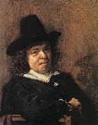 Frans Hals Portrait of Frans Jansz. Post painting
